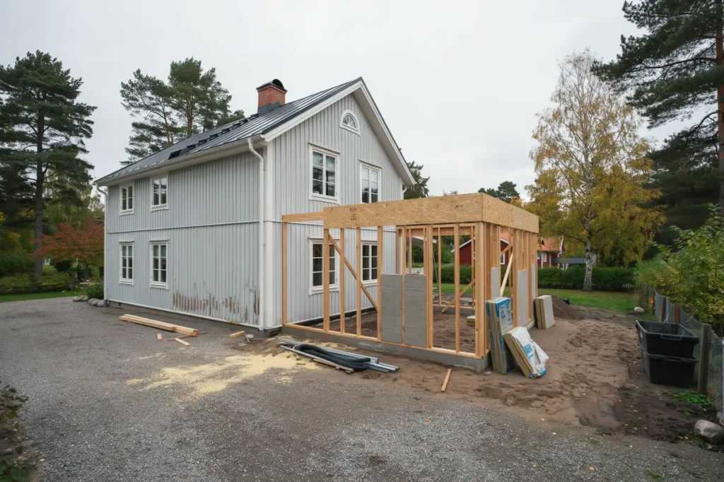 tillbyggnad av villa bygglov kostnad och smarta val innan du bygger ut
