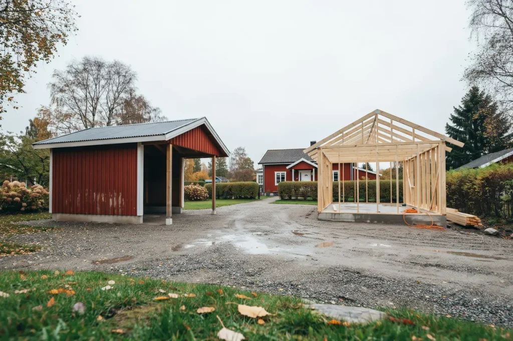 bygga carport eller garage s v ljer du r tt l sning f r tomt bil och budget
