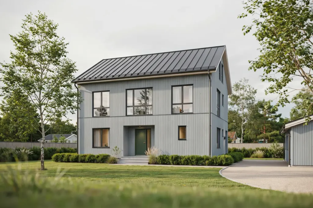 taklyft och inredning av verv ning p villa i f rsl v